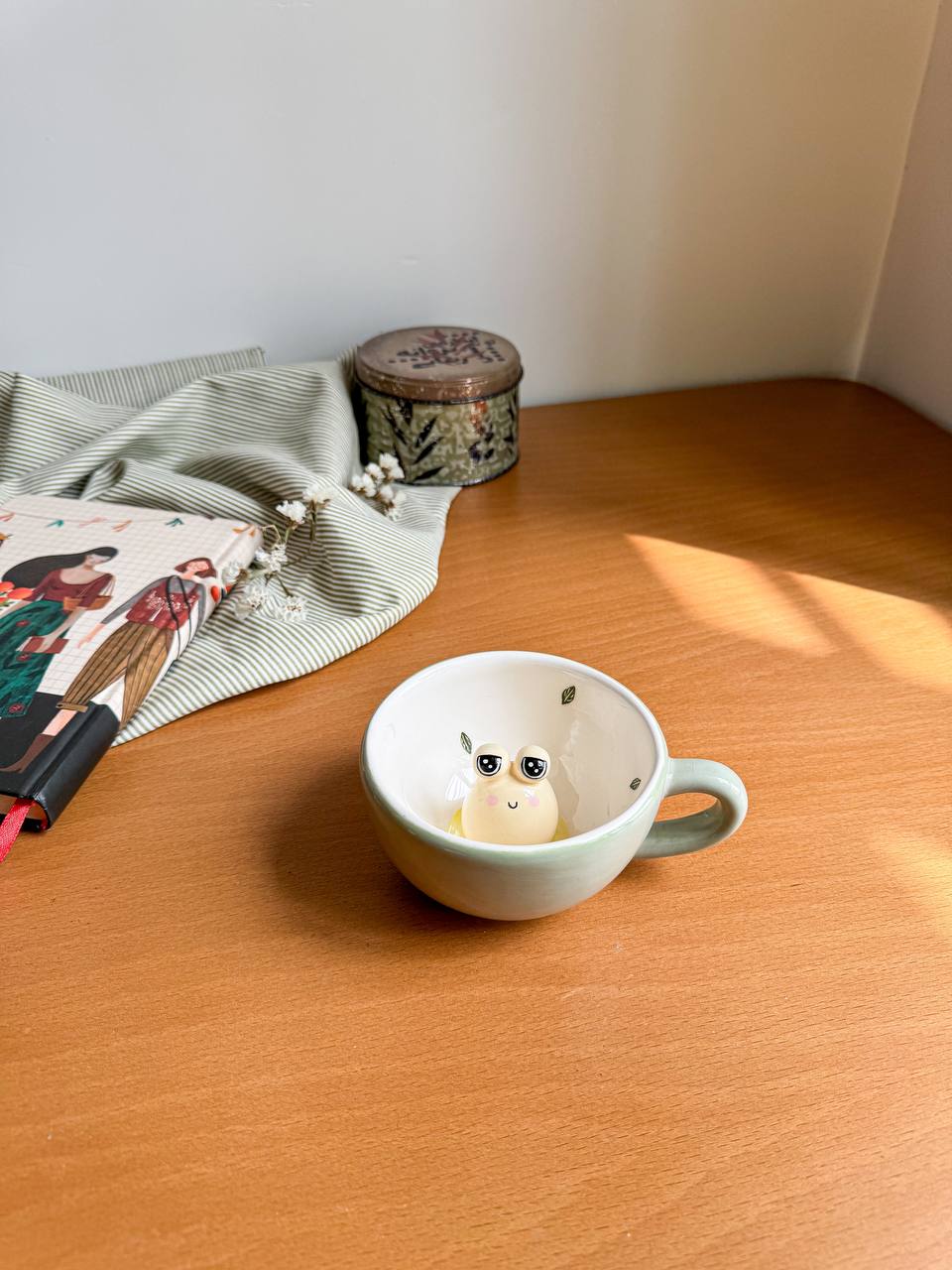 ماگ سوپرازی سرامیکی طرح پو